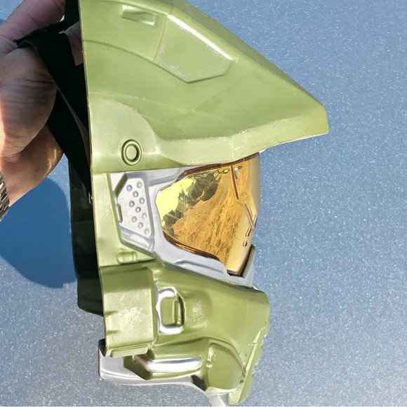 2015 Halo Master Chief Helmet Mask Disguise Cosplay Microsoft - Picture 7 of 9